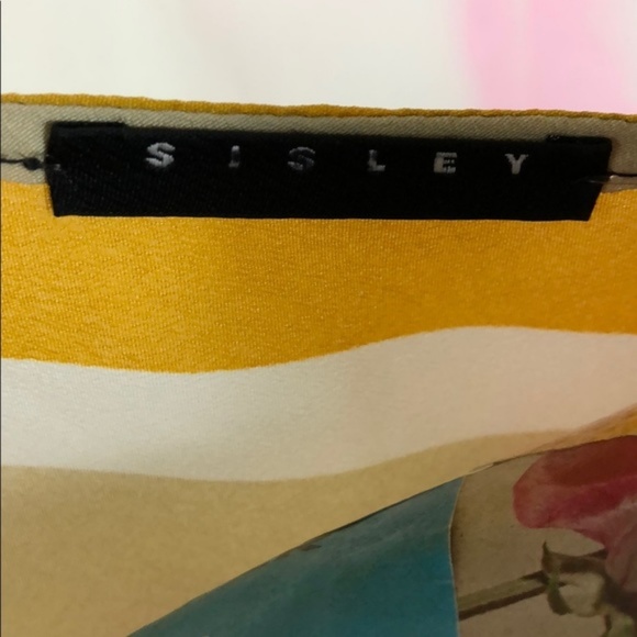 Sisley Shirt Dress in Colour Block Stripe Shirttai - Picture 7 of 8